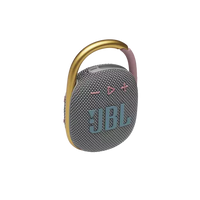 Thumbnail for JBL Clip 4 Ultra-portable Waterproof Speaker - Grey/ Pink