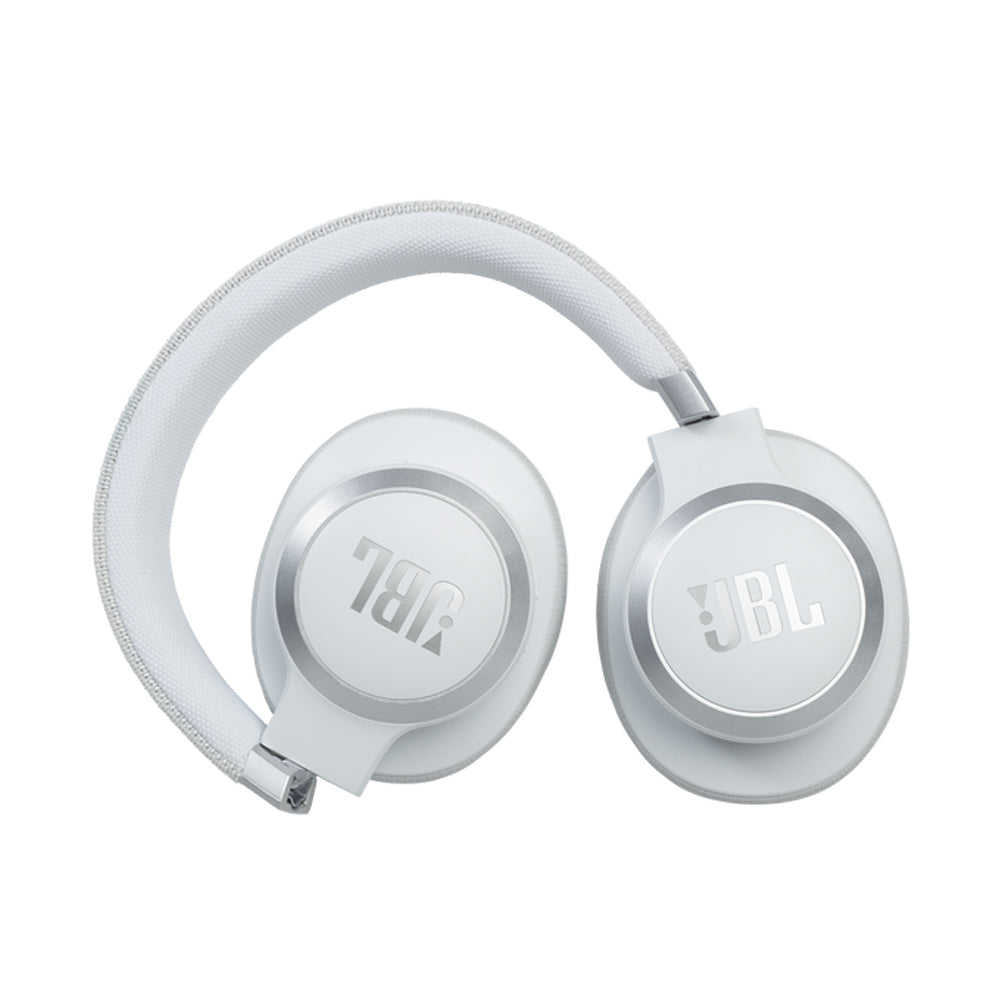 JBL Live 660NC Noise Cancelling Wireless Over-Ear Headphone - White
