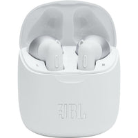 Thumbnail for JBL Tune 225 True Wireless In-Ear Headphones - White JBLT225TWSWHTAS