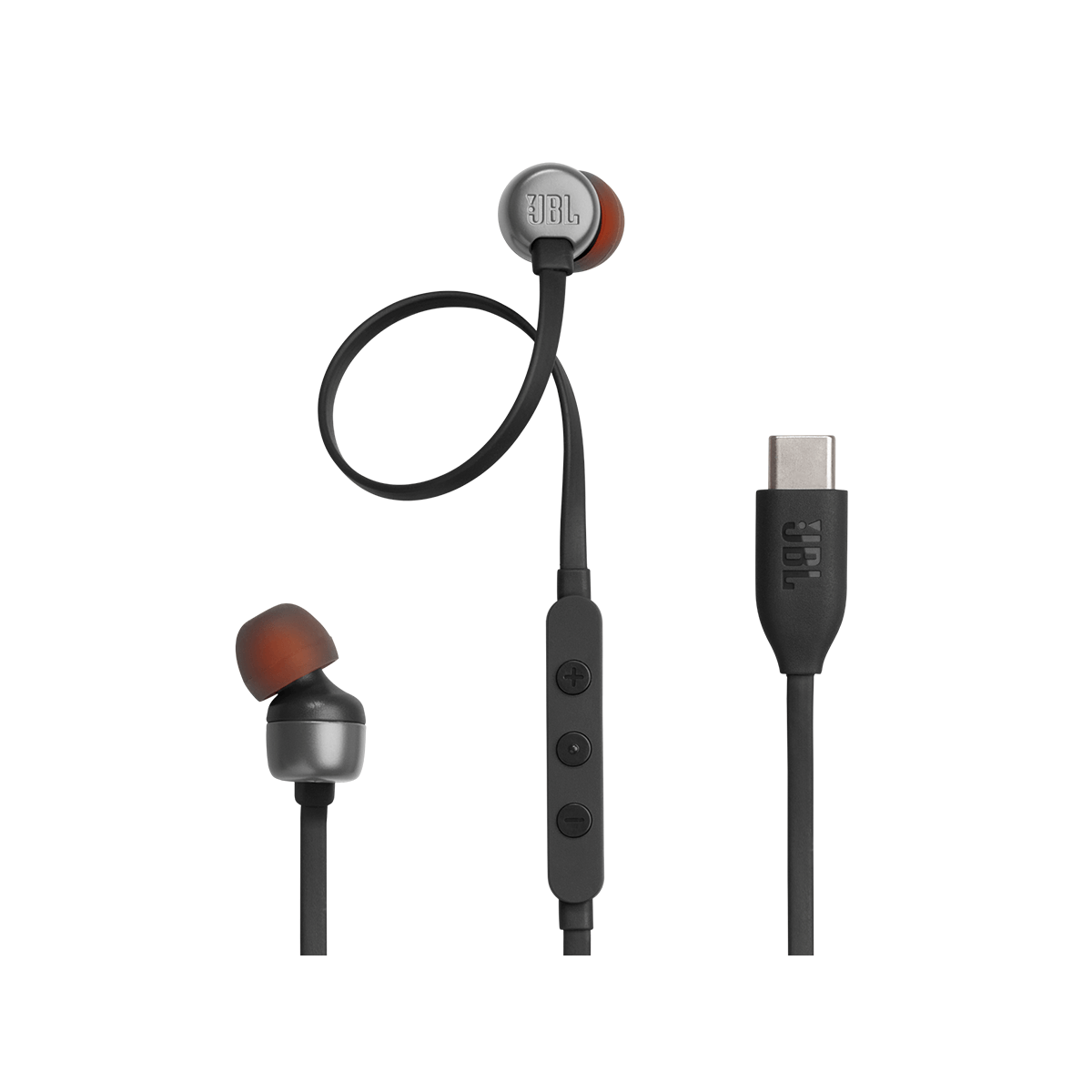 JBL Tune 310C USB-C Wired In-Ear Headphones - Black