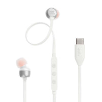 Thumbnail for JBL Tune 310C USB-C Wired In-Ear Headphones - White