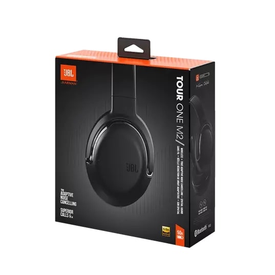 JBL Tour One M2 Wireless Over-Ear Noise Cancelling Headphones - Black