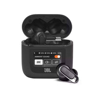 Thumbnail for JBL Tour Pro 2 True Wireless Noise Cancelling Earbuds with Smart Case - Black