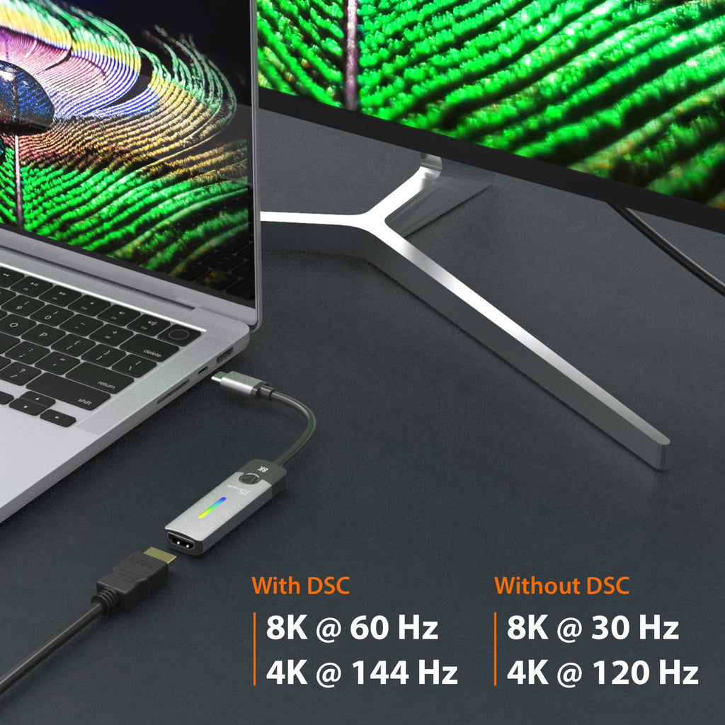 J5create JCA157 USB-C to HDMI 2.1 8K Adapter