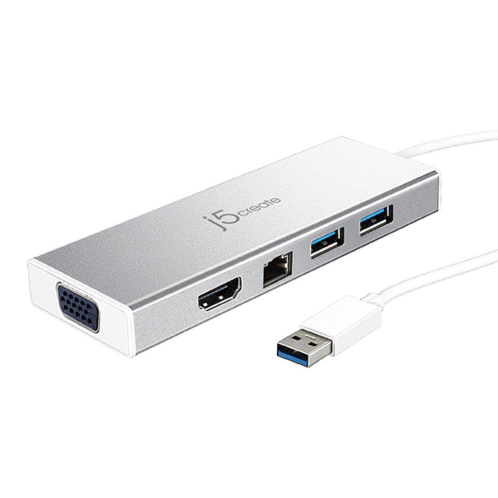 J5create JUD380 USB 3.0 Mini Dock for Dual Display