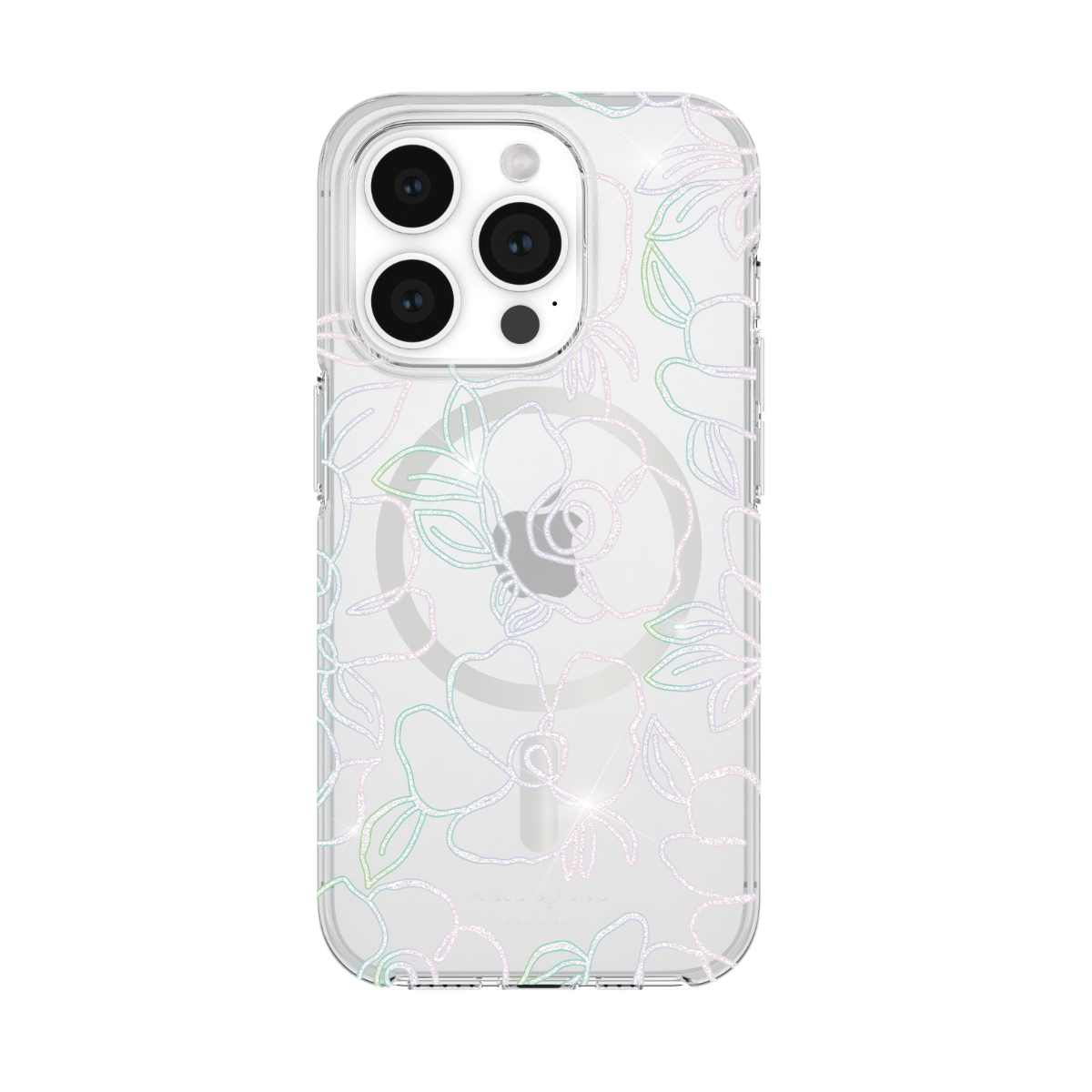 Kate Spade Hardshell MagSafe Case for iPhone 15 Pro 6.1" - Modern Floral