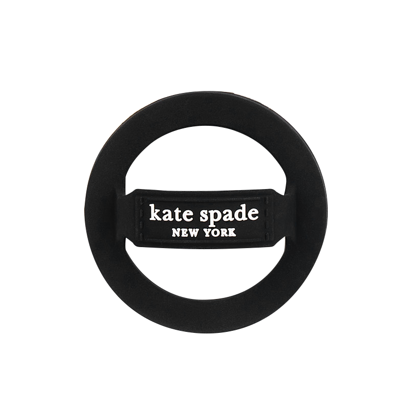 Kate Spade New York Magnetic Phone Loop Grip - Removable and Collapsible - Black