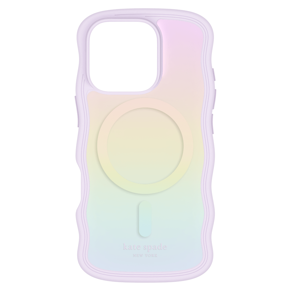 Kate Spade - Wavy MagSafe Case for Apple iPhone 16 Pro - Opal Iridescent