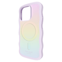Thumbnail for Kate Spade - Wavy MagSafe Case for Apple iPhone 16 Pro - Opal Iridescent