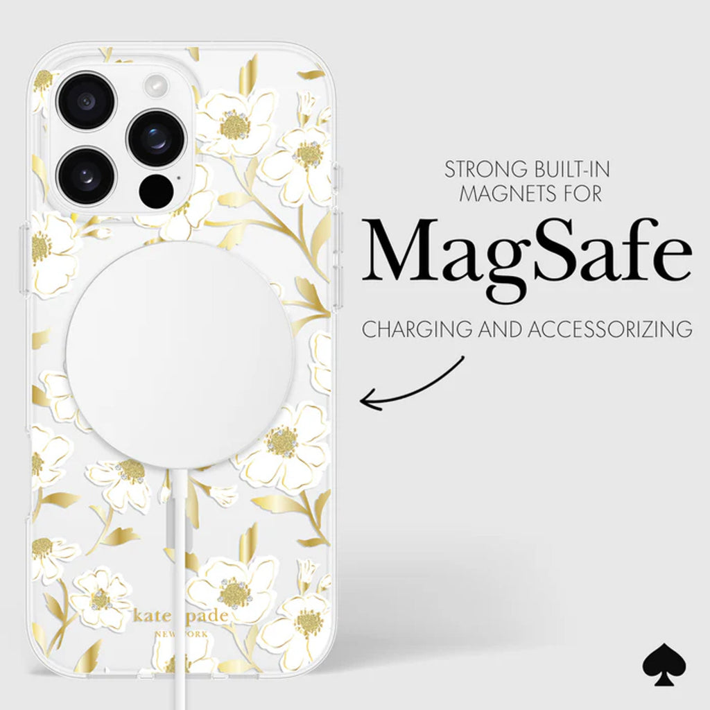 Kate Spade - Protective Magsafe Case for Apple iPhone 16 Pro Max - Sunshine Floral