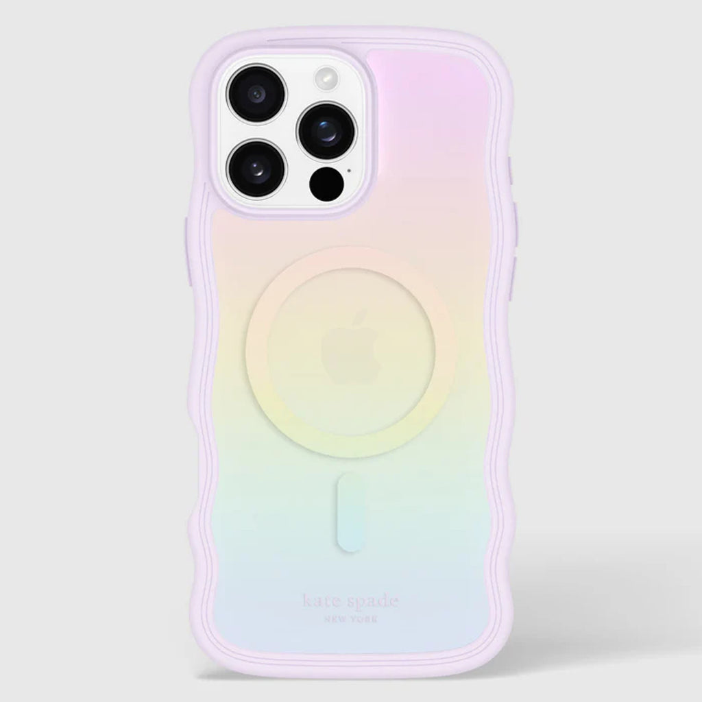 Kate Spade - Wavy Magsafe Case for Apple iPhone 16 Pro Max - Opal Iridescent