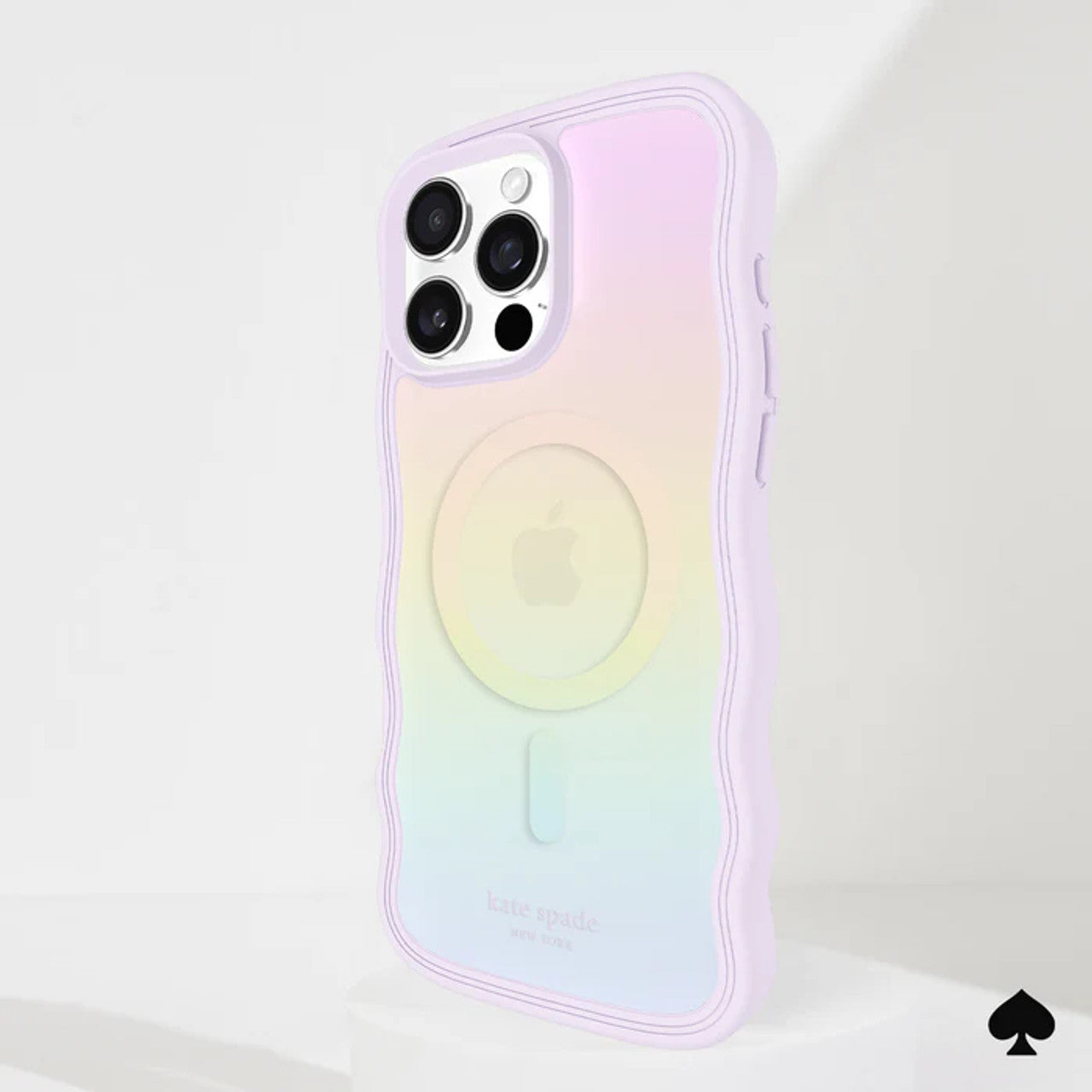 Kate Spade - Wavy Magsafe Case for Apple iPhone 16 Pro Max - Opal Iridescent