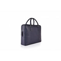 Thumbnail for Leather United Laptop Bag - Blue (Genuine Leather)