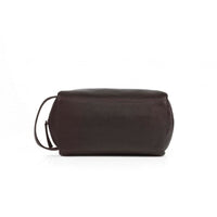 Thumbnail for Leather United Unisex Dopp Toiletry Kit Bag - Brown (Genuine Leather)