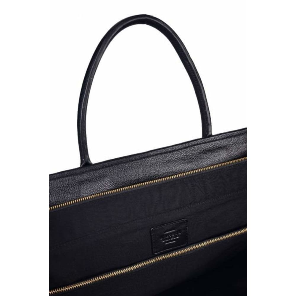 Leather United Weekender - Black (Genuine Leather)