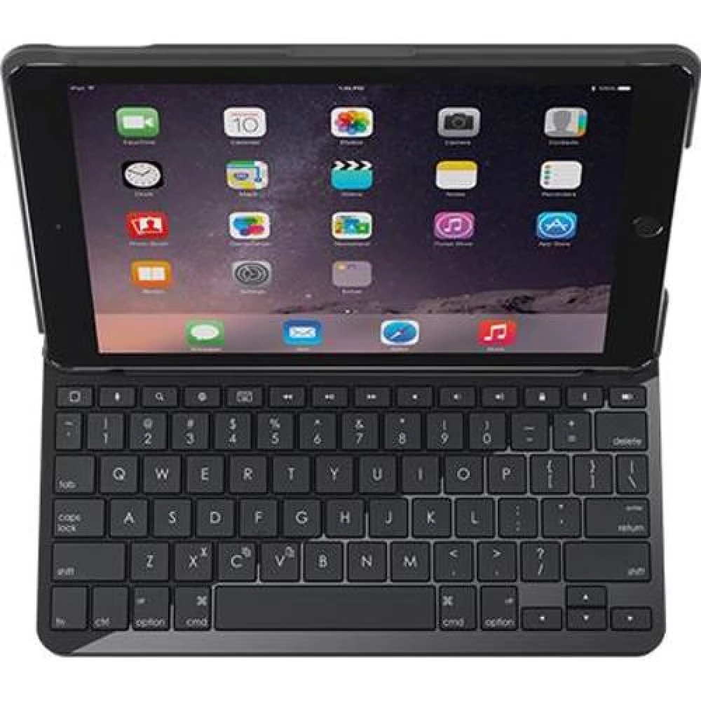 Logitech Slim Folio Case with Integrated Bluetooth Keyboard for Ipad 9.7 2017 (5th Gen) + 2018 (6th