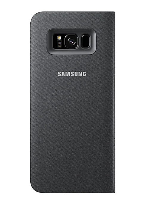 Samsung Galaxy S8 Plus LED Flip Cover - Black