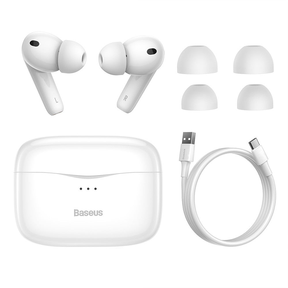 Baseus SIMU ANC True Wireless Earphones S2 - White