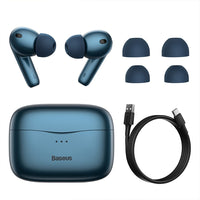 Thumbnail for Baseus SIMU ANC True Wireless Earphones S2 - Blue