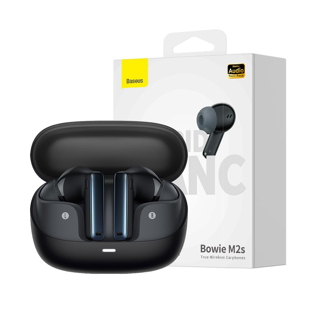 Baseus Bowie M2s True Wireless Earphones - Black