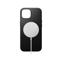 Thumbnail for Nomad Leather Phone Case for iPhone 15 - Black - NMD