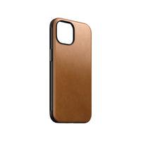 Thumbnail for Nomad Leather Phone Case for iPhone 15 - English Tan - NMD