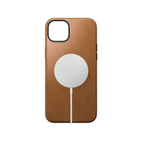 Thumbnail for Nomad Leather Phone Case for iPhone 15 Plus - English Tan - NMD