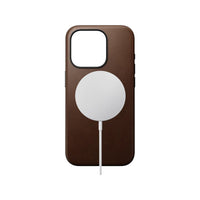 Thumbnail for Nomad Leather Case for iPhone 15 Pro - Brown