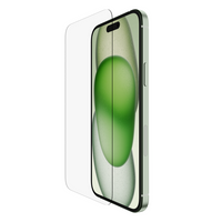 Thumbnail for Belkin ScreenForce UltraGlass 2 Treated Screen Protector for iPhone 15 - Clear