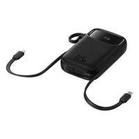 Thumbnail for Baseus Qpow2 Dual-Cable Digital Display Fast Charge Power Bank 20000mAh 22.5W - Black