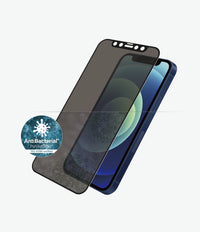 Thumbnail for PanzerGlass Privacy Glass Screen Protector for iPhone 12 Mini - Black