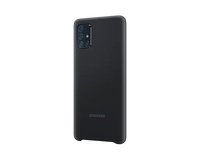 Thumbnail for Samsung Galaxy A71 Silicone Cover - Black