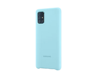 Thumbnail for Samsung Galaxy A71 Silicone Cover - Blue