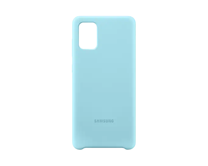 Samsung Galaxy A71 Silicone Cover - Blue