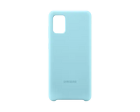 Thumbnail for Samsung Galaxy A71 Silicone Cover - Blue
