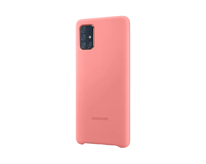 Samsung Galaxy A71 Silicone Cover - Pink