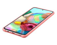 Thumbnail for Samsung Galaxy A71 Silicone Cover - Pink