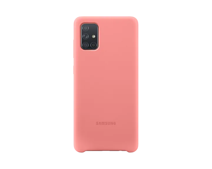 Samsung Galaxy A71 Silicone Cover - Pink