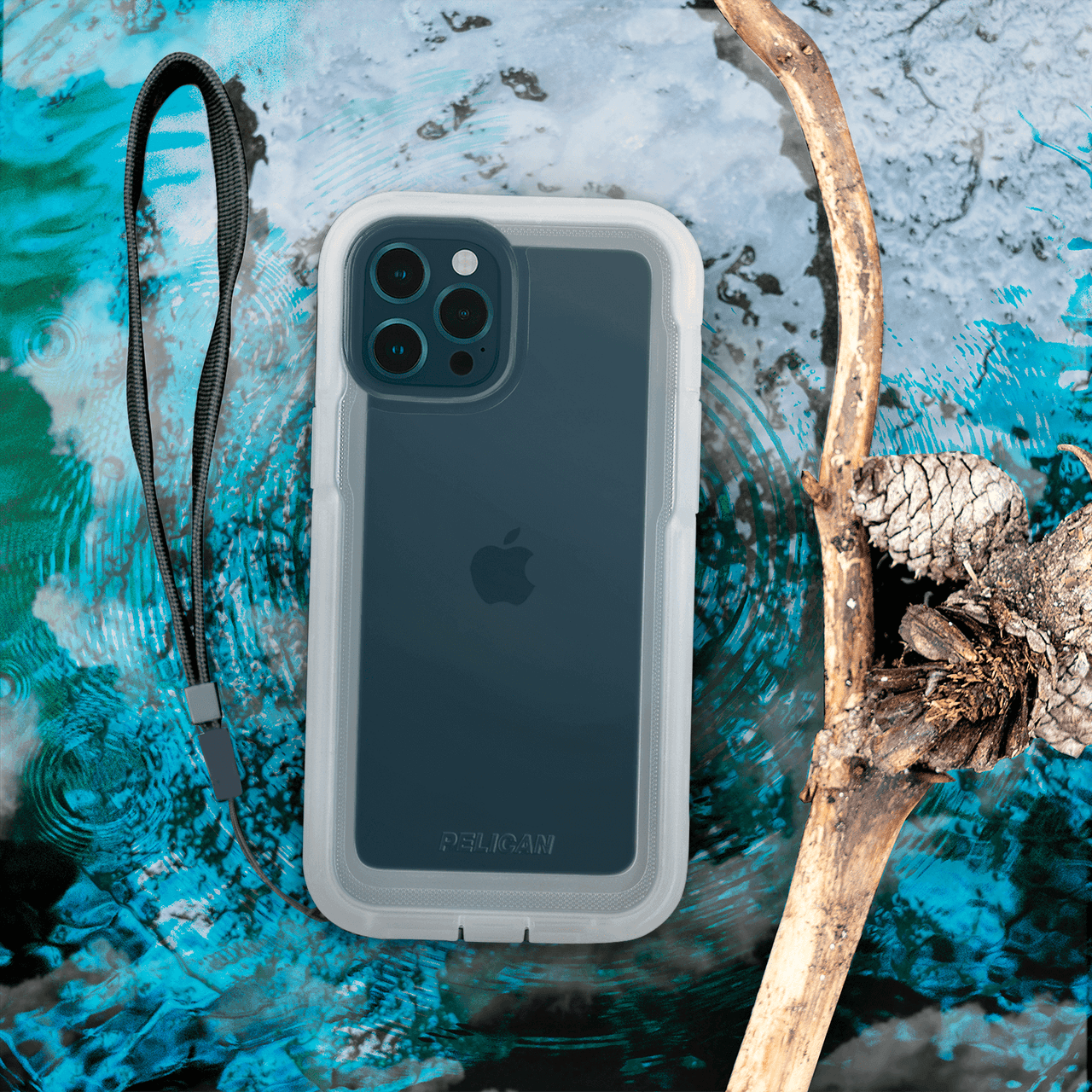 Pelican Marine Active Case for iPhone 12 Pro Max - Clear