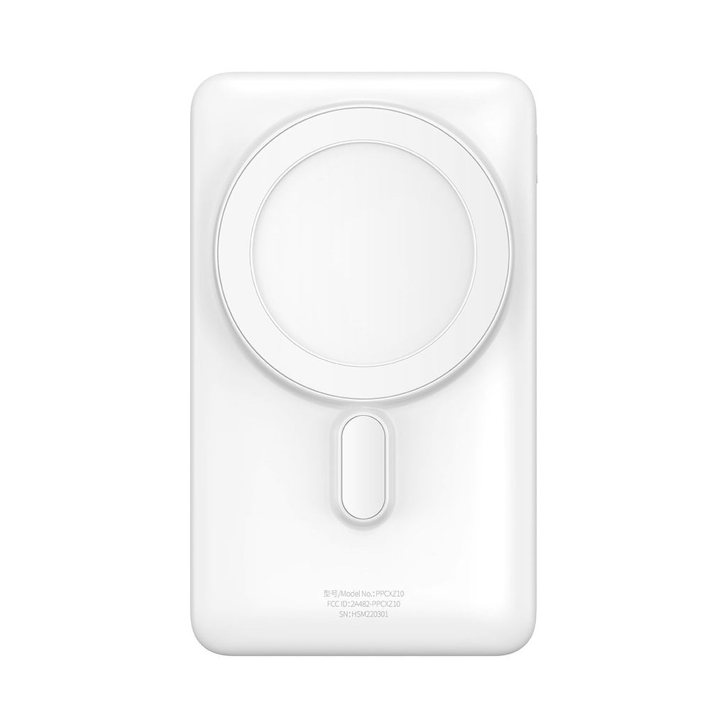 Baseus Magnetic Bracket Wireless Fast Charge Power Bank 10000mAh 20W - White