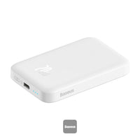 Thumbnail for Baseus Magnetic Mini Wireless Charging Power Bank 6000mAh 20W - White
