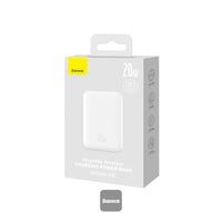Thumbnail for Baseus Magnetic Mini Wireless Charging Power Bank 6000mAh 20W - White
