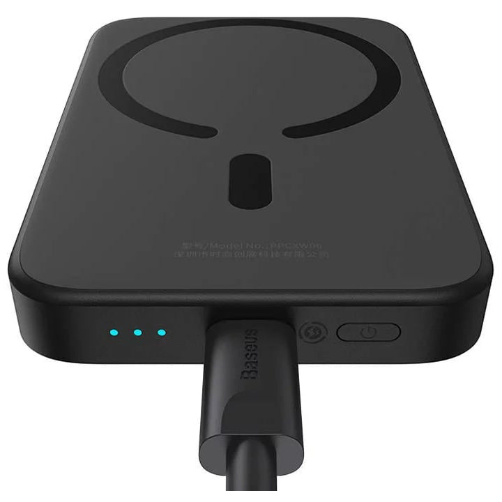 Baseus Magnetic Mini FAST Wireless Charging Power Bank 10000mAh 20W - Black