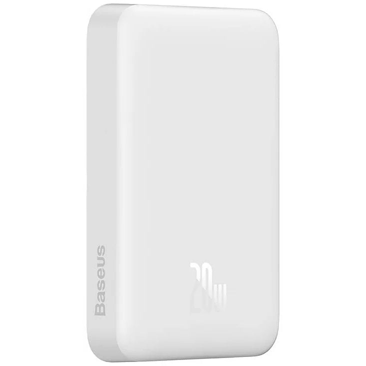 Baseus Magnetic Mini FAST Wireless Charging Power Bank 10000mAh 20W - White