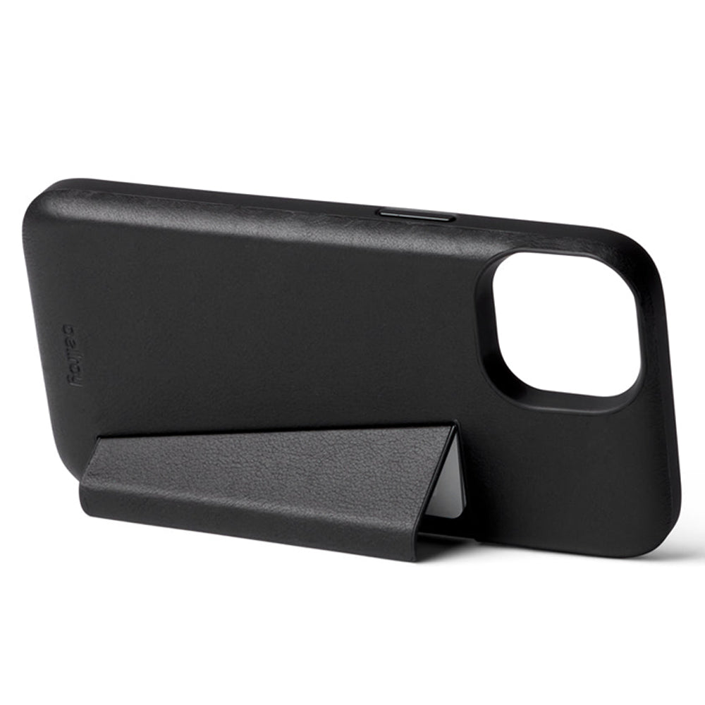 Bellroy Leather 3 Card Case iPhone 15 Pro - Black