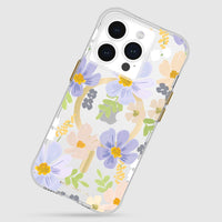 Thumbnail for Case-Mate Rifle Paper MagSafe Case For iPhone 15 Pro - Pastel Marguerite