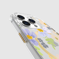 Thumbnail for Case-Mate Rifle Paper MagSafe Case For iPhone 15 Pro - Pastel Marguerite