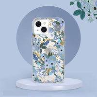 Thumbnail for Case-Mate Rifle Paper Magsafe Case for Apple iPhone 15 Plus - Garden Party Blue