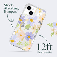 Thumbnail for Case-Mate Rifle Paper MagSafe Case iPhone 15 Plus - Pastel Marguerite