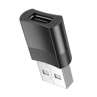 Thumbnail for Hoco UA17 USB-A Male to USB-C Female Adapter